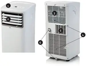 Domo-elektro DO263A Mobile Air Conditioning - PARTS