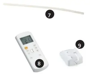 Domo-elektro DO263A Mobile Air Conditioning - PARTS1