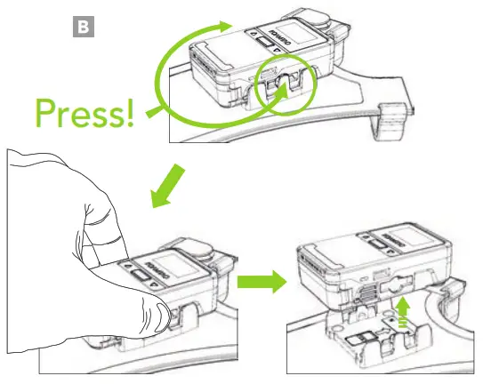 KOAMTAC KDC180 Finger Trigger Glove - assembly instructions 2