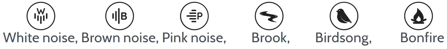 Aroma Diffuser with Ambient Sounds - Playing the sound tracks