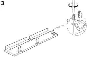 IKEA NORBERG Wall Mounted Drop Leaf Table - 5