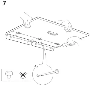 IKEA NORBERG Wall Mounted Drop Leaf Table - 8