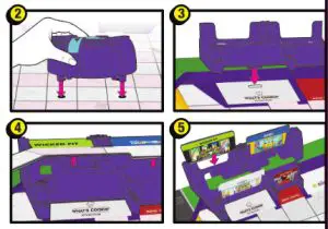 Hasbro E9827 Mall Madness The Classic Shopping Spree Game - BUILDING THE MALL