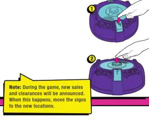 Hasbro E9827 Mall Madness The Classic Shopping Spree Game - LET’S SHOP