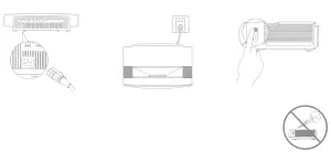 XGIMI XM03A Aura 4K Ultra Short Throw Laser Projector - view 3