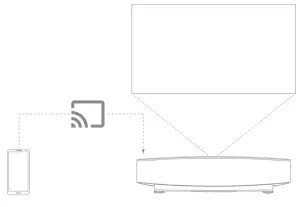 XGIMI XM03A Aura 4K Ultra Short Throw Laser Projector - view 4