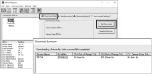 Download with a USB Connection
