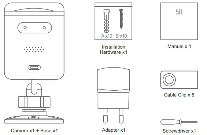 YI Technology YHS3120 Outdoor Camera- Box