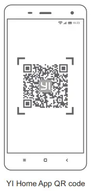 YI Technology YHS3120 Outdoor Camera- Home App