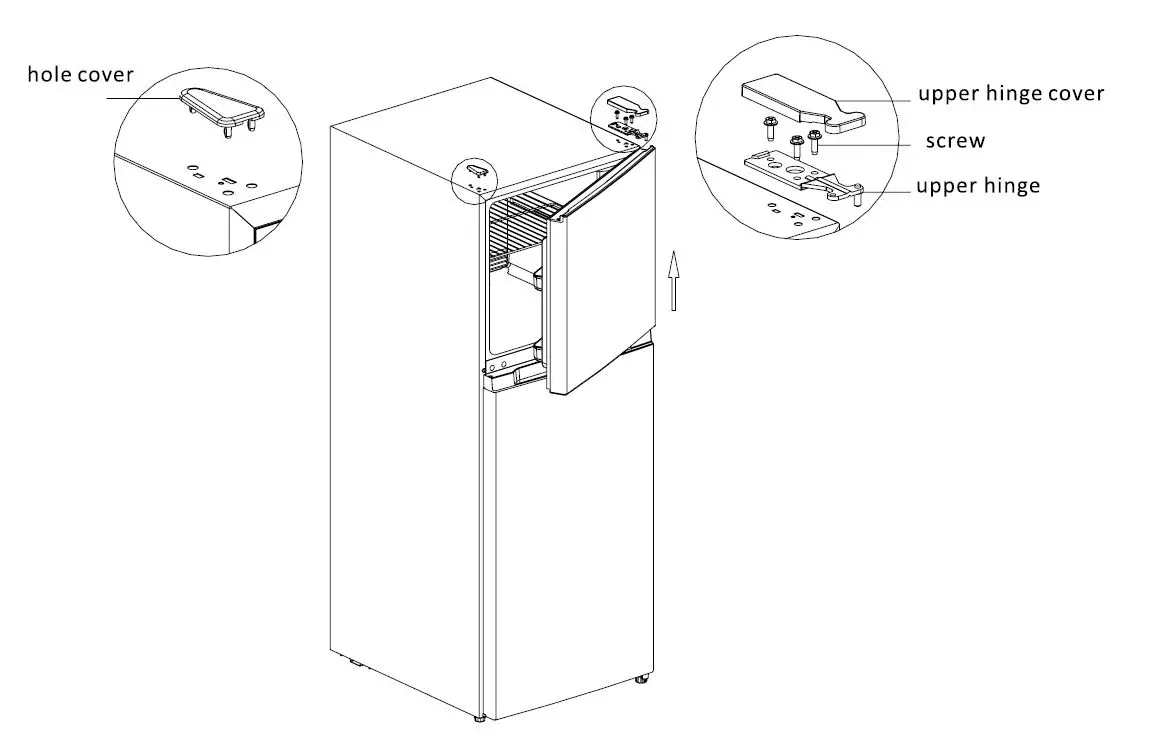 anko ATM203S 203 Litre Top Mount Refrigerator and Freezer-7