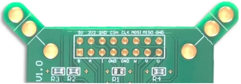 ams AS5047U Motor Board - Pinout