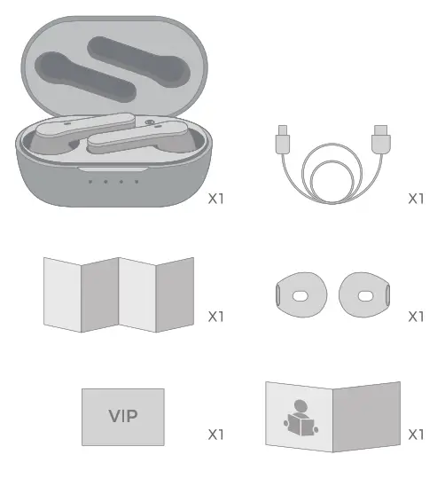 Mpow MX3 - PACKING LIST