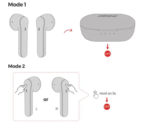 Mpow MX3 - POWER OFF
