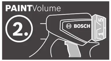 BOSCH PFS 5000 E Spray Paint System - Sele