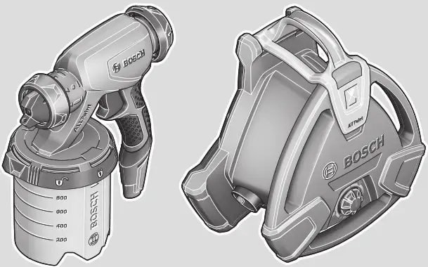 BOSCH PFS 5000 E Spray Paint System