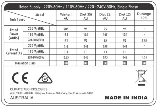 BONAIRE Durango 125 Evaporative Portable Cooler - 1