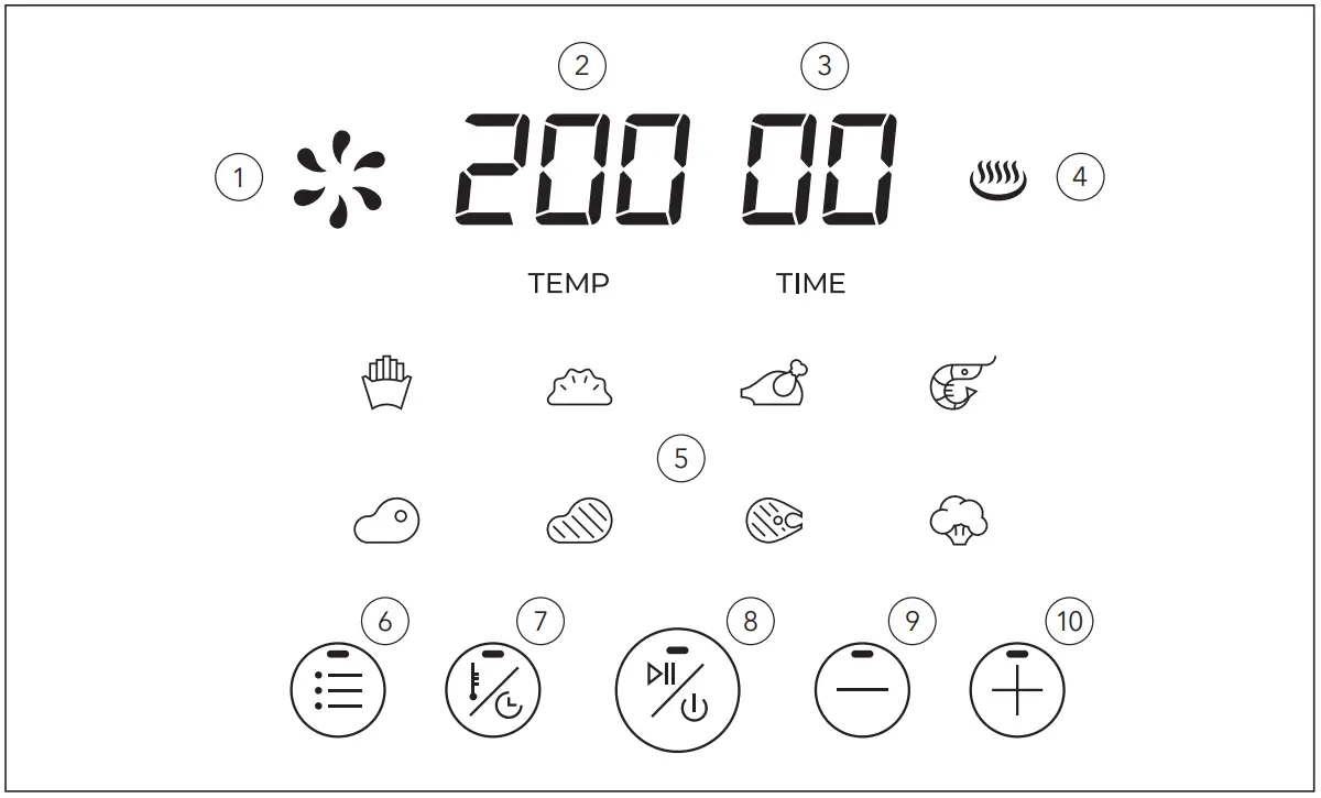 PROZIS Krisp Digital Air Fryer - process