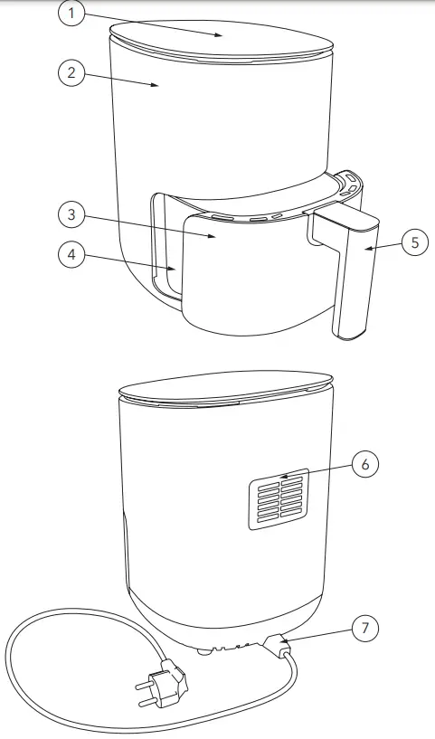 PROZIS Krisp Digital Air Fryer
