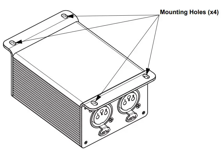 CHAUVET DJ USB to DMX Interface - Mounting