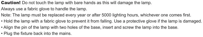 Hydro CRUNCH 315W CMH COMPLETE GROW LIGHT SYSTEM - Placement and Replacement of the Lamp