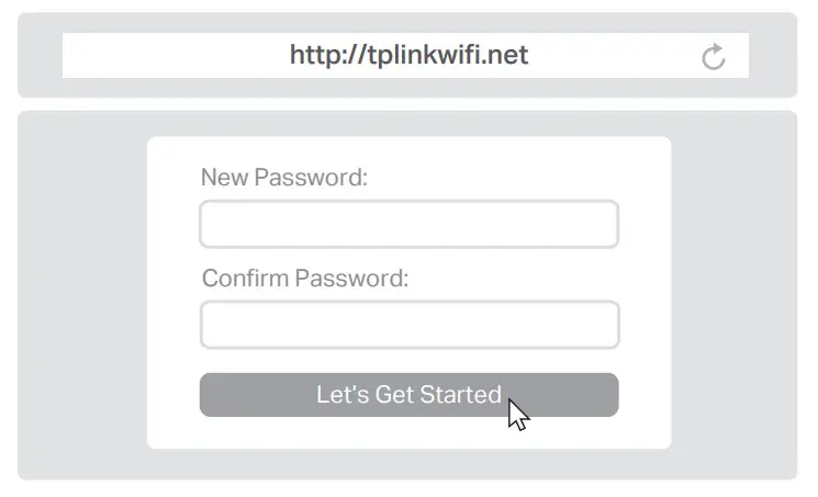 tp-link AX73 AX5400 Wi Fi 6 Router - Launch a web browser