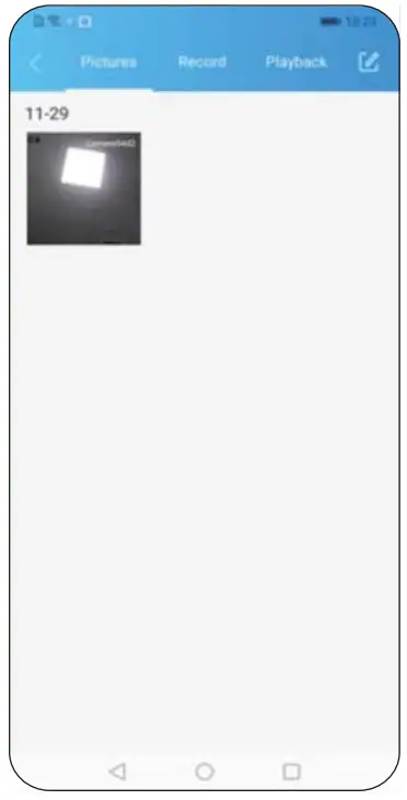 Shenzhen Huang Wei Technology H5 WiFi Camera - app5