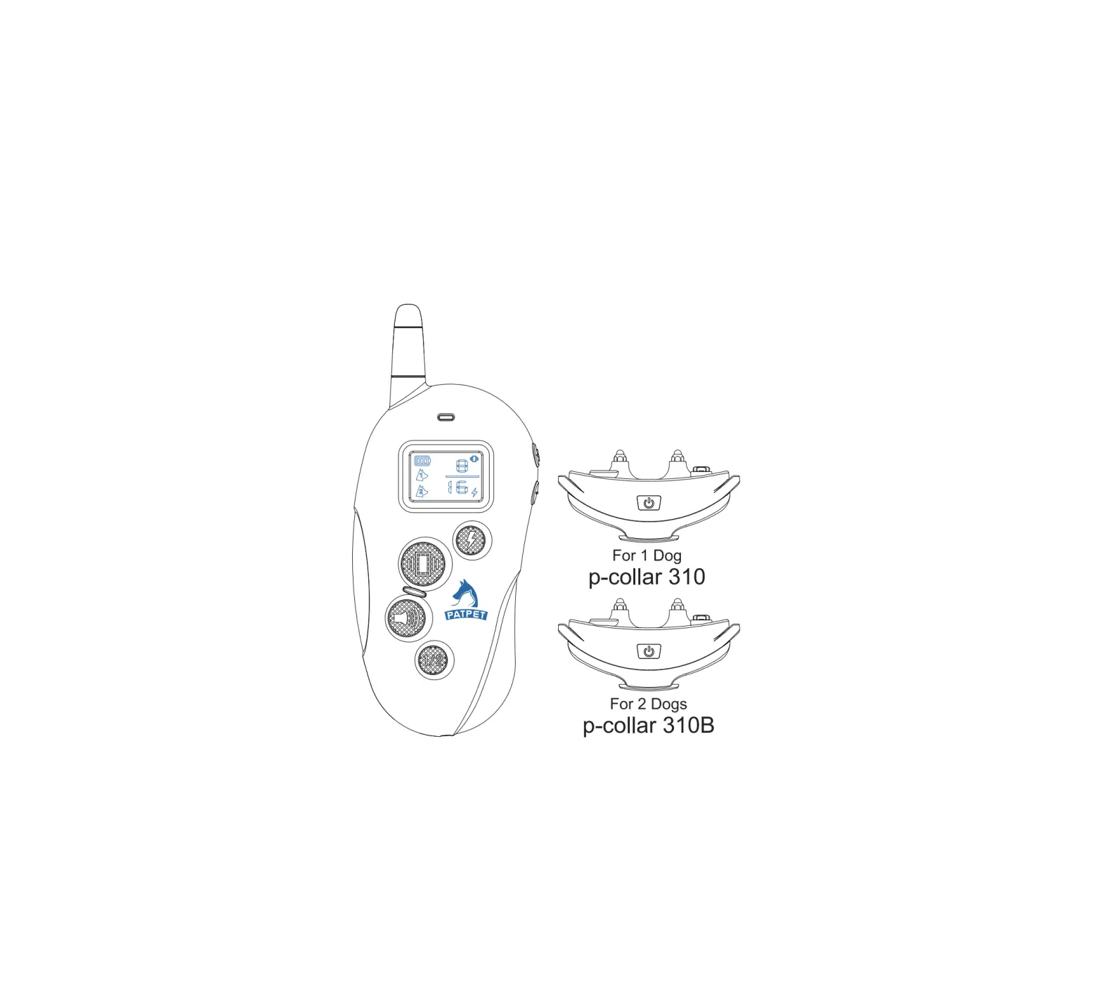Patpet P-collar 310 Remote Training Collar User Guide Patpet P-collar 310 Remote Training Collar User Guide