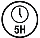 onn 100025111 Disco Lamp Speaker with Color White LED Lighting - icon 11