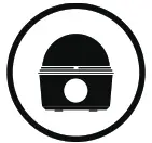 onn 100025111 Disco Lamp Speaker with Color White LED Lighting - icon 4