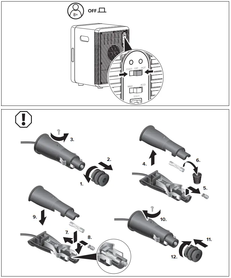 Coca Cola MBF20 Classic 20 I Thermoelectric Mini Fridge - fig 3