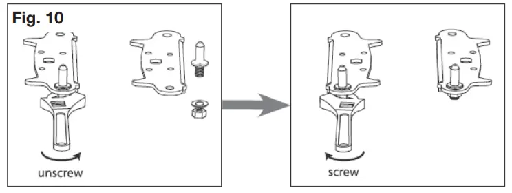 STIRLING STR H239W1 242 L Upright Fridge - Fig. 10