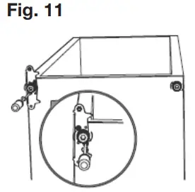 STIRLING STR H239W1 242 L Upright Fridge - Fig. 11