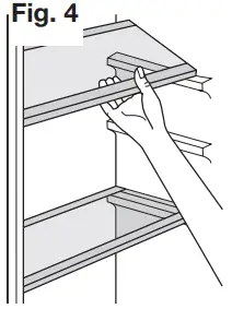 STIRLING STR H239W1 242 L Upright Fridge - Fig. 4