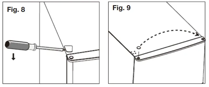 STIRLING STR H239W1 242 L Upright Fridge - Fig. 8