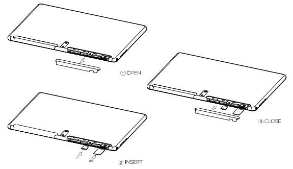 LOGIC T10L 10 Inch 4G Tablet - Install TF Card