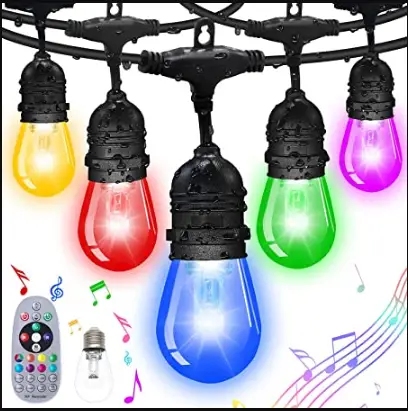 Asahom S1021 Led Bulb String Lights User Manual
