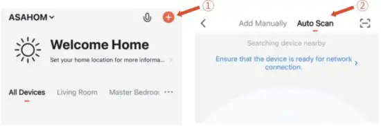 FIG 3 Pairing Your Device with the Tuya Smart App