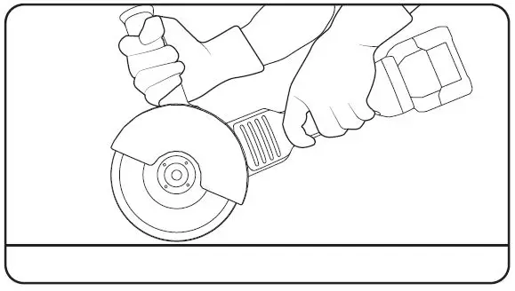 ozito PXBAGS-125 125mm Angle Grinder -19