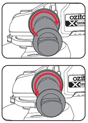 ozito PXBAGS-125 125mm Angle Grinder -2