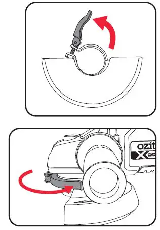 ozito PXBAGS-125 125mm Angle Grinder -3