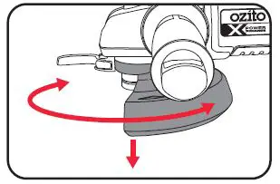 ozito PXBAGS-125 125mm Angle Grinder -9