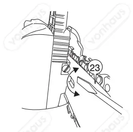 CHAIN TENSIONING AND ADJUSTMENT CHECK