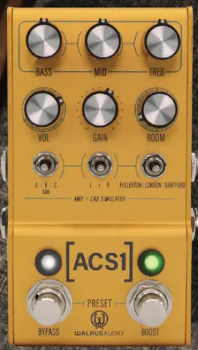 WALRUS AUDIO ACS1 Mako Series Amplifier + Cab Simulator 3