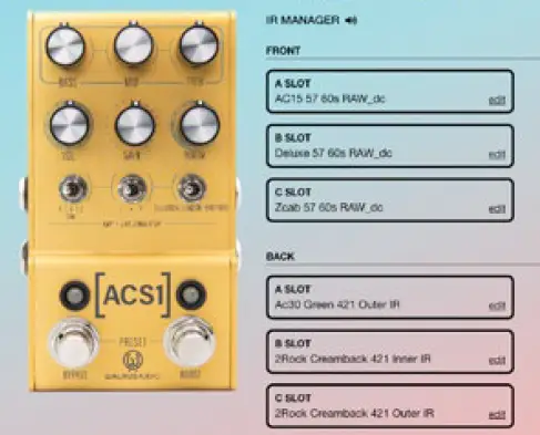 WALRUS AUDIO ACS1 Mako Series Amplifier + Cab Simulator 6