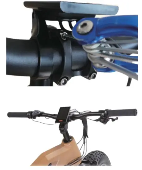 BIKONIT Warthog MD 750 Electric Bike - fornt wheel3