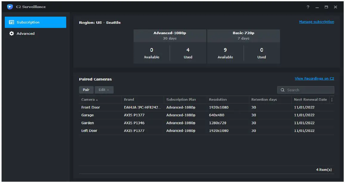 Synology -Surveillance Station -9.0 -Professional -Video -Management -System -12