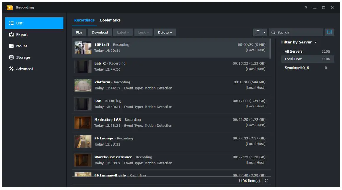 Synology -Surveillance Station -9.0 -Professional -Video -Management -System -7