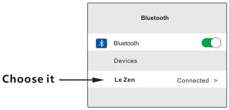 LeZen LED Speaker Ice Bucket Plant Vase - CONNECTING A WIRELESS COMPATIBLE DEVLCE