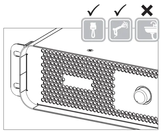 SAE TX800 TX1200 TX2400 TX3600 TX Series Power Amplifier - Fig 6