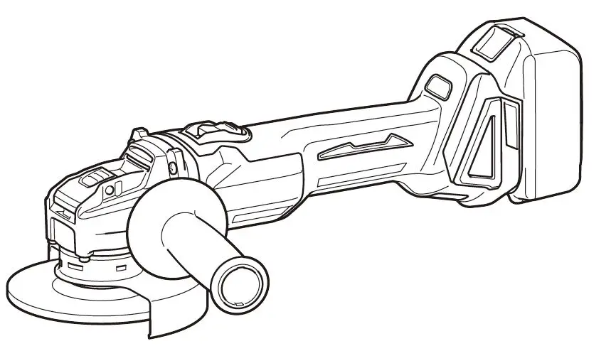 Makita Dga521 Cordless Angle Grinder Instruction Manual Makita Dga521 Cordless Angle Grinder Instruction Manual